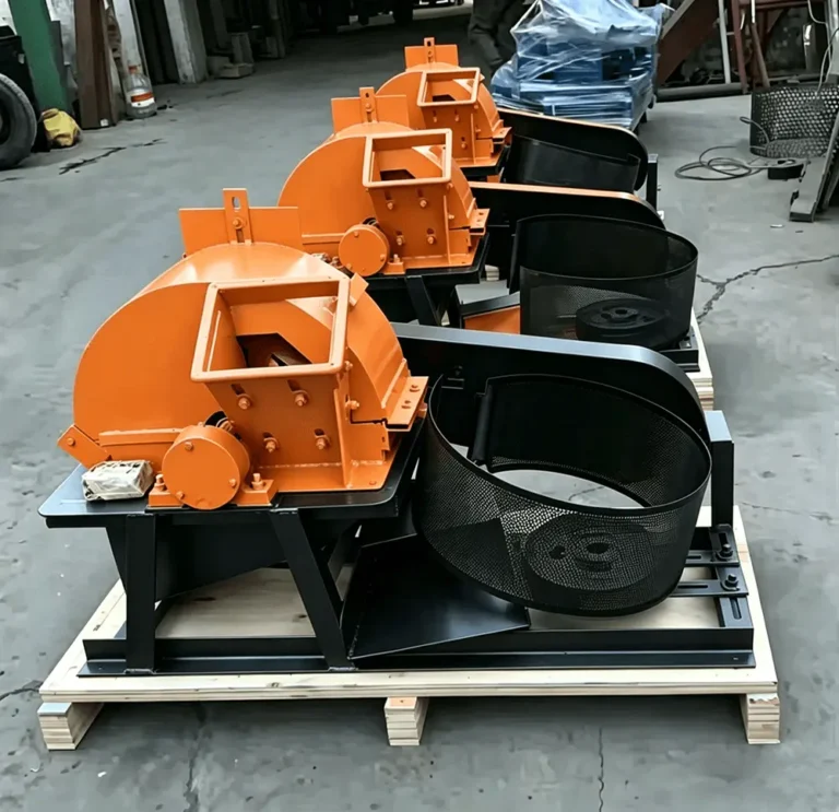 industrial wood sawdust making machines in FTLSHRED factory ready to ship